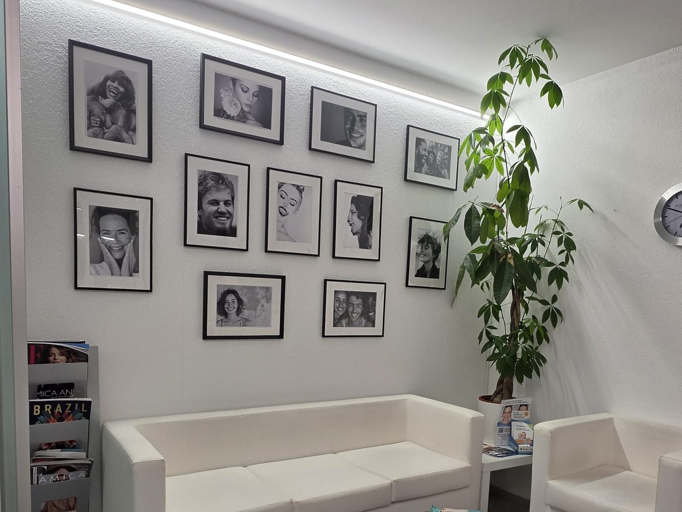 Sala d’attesa della clinica